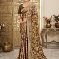 Premium Printed Saree with Matching Blouse Piece for Ethnic Elegance | TTS-GULSHAN VOL-8
