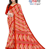 Exclusive Printed Saree with Blouse Piece for Elegant Ethnic Look  | CAS-VEERA