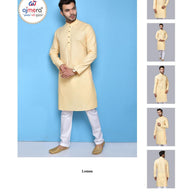 Premium Men's Kurta & Payjama for Wedding & Festive Wear | SNA-MKP10220-1