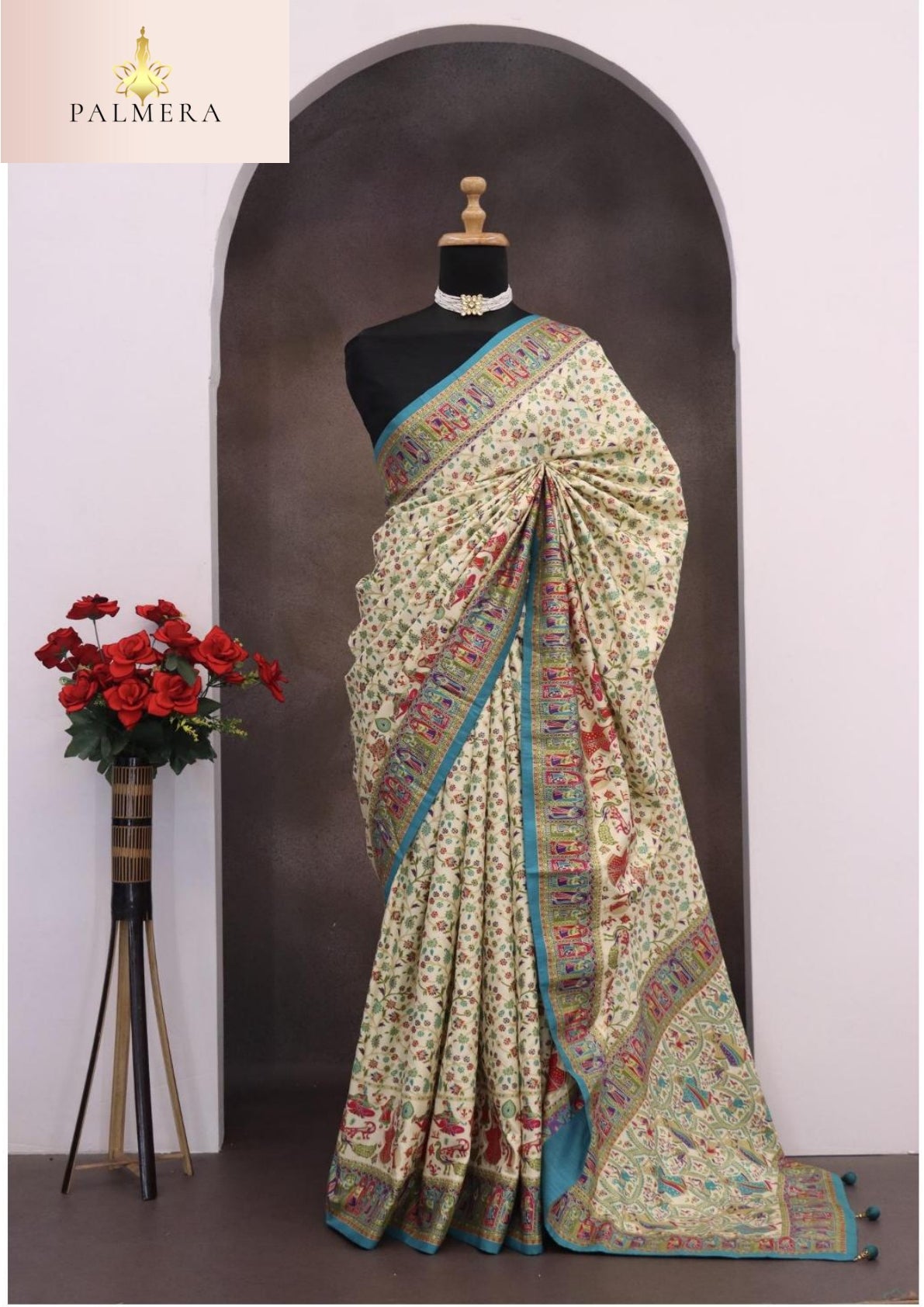 Ganga Blended Silk Saree with Blouse for Premium Ethnic and Designer Wear | ALL-GANGA-04