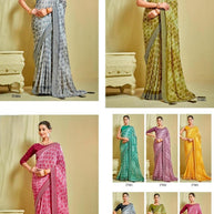 Fashionable Printed Saree with Blouse Piece for Festive Collection | RDD-ATLANTA