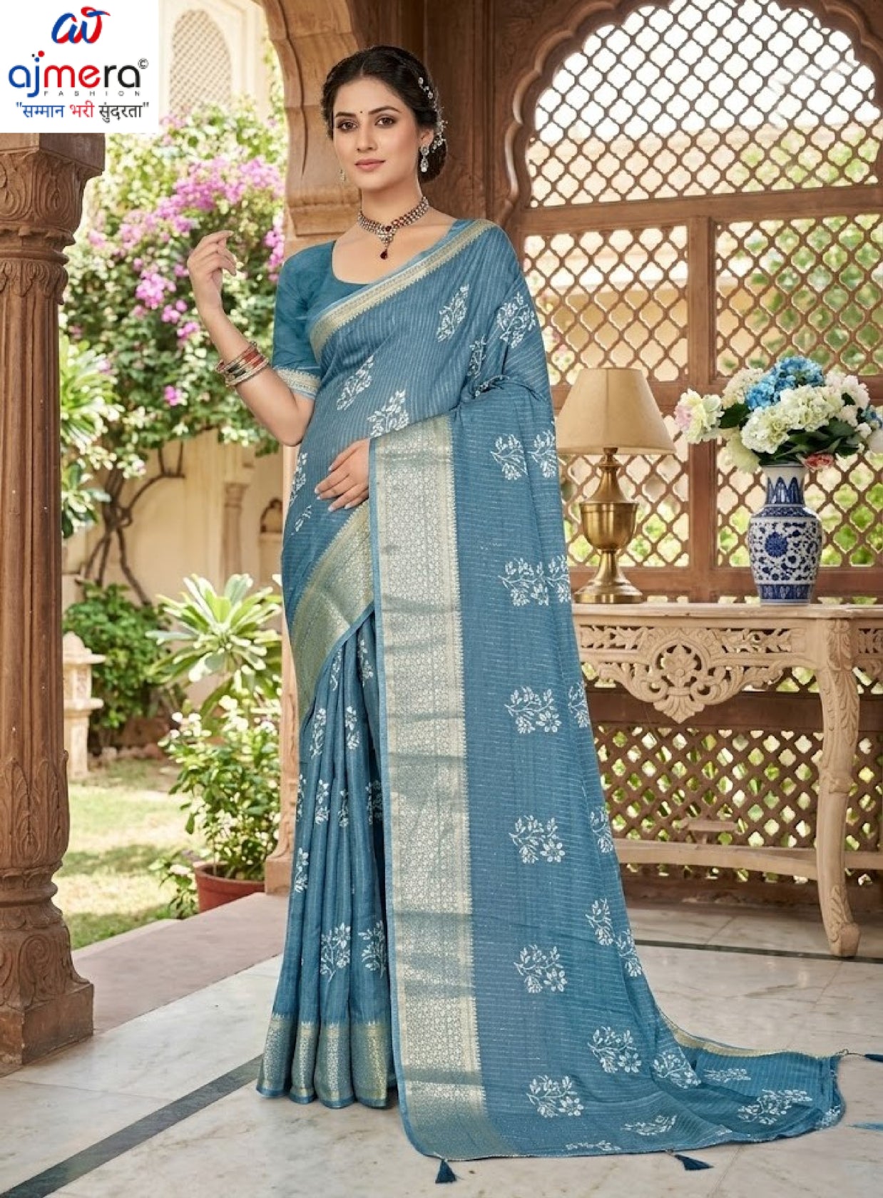 Stylish Printed Saree with Blouse Piece for Traditional Celebrations | TTS-SINDHU VOL-11
