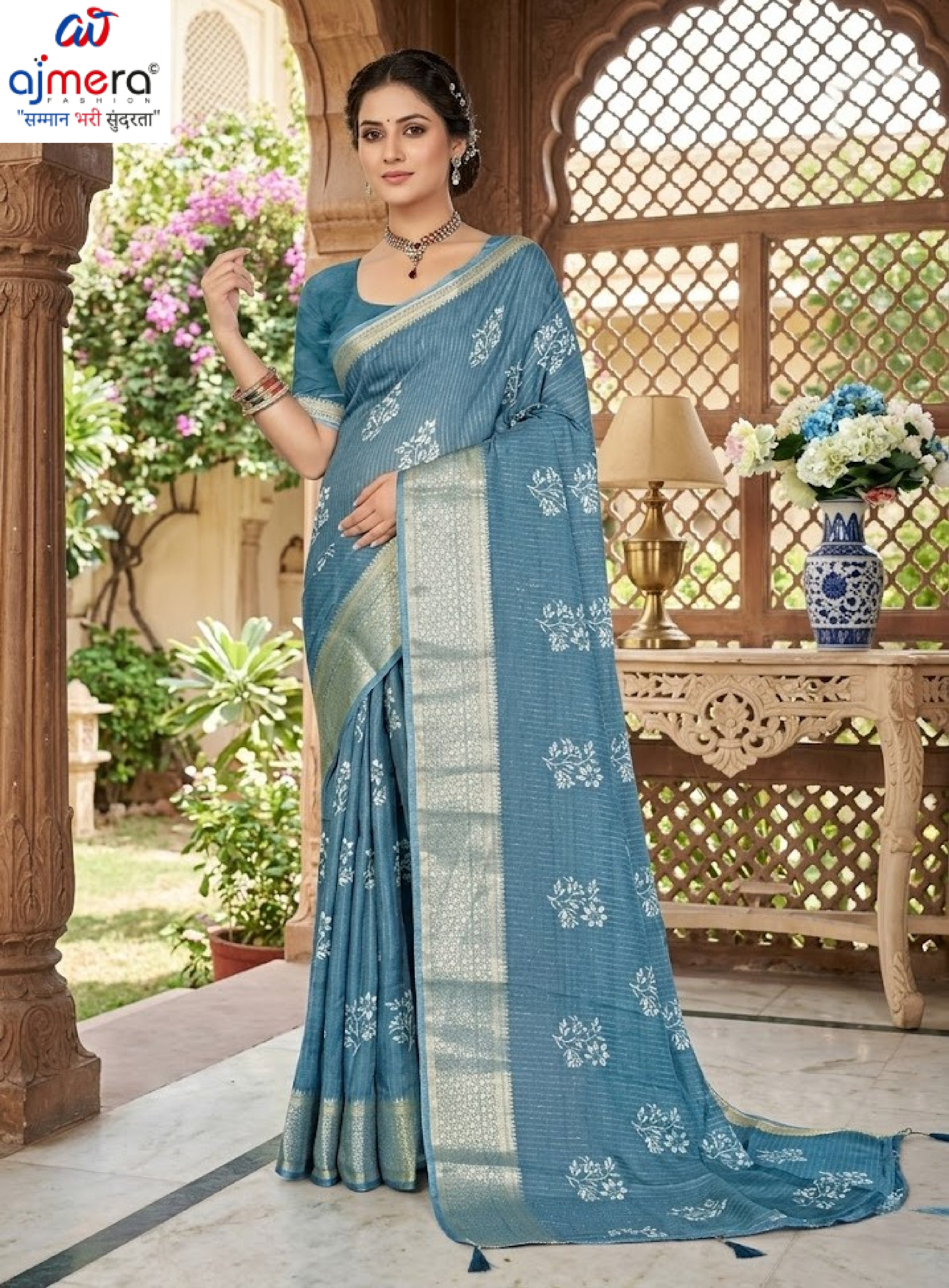 Stylish Printed Saree with Blouse Piece for Traditional Celebrations | TTS-SINDHU VOL-11