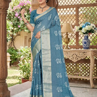 Stylish Printed Saree with Blouse Piece for Traditional Celebrations | TTS-SINDHU VOL-11