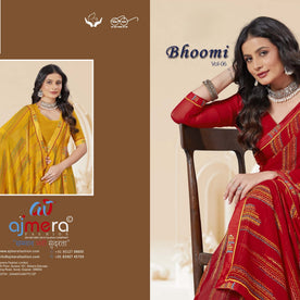 Beautiful Printed Saree with Blouse Piece for Cultural Celebrations  | RDD-BHOOMI VOL-06