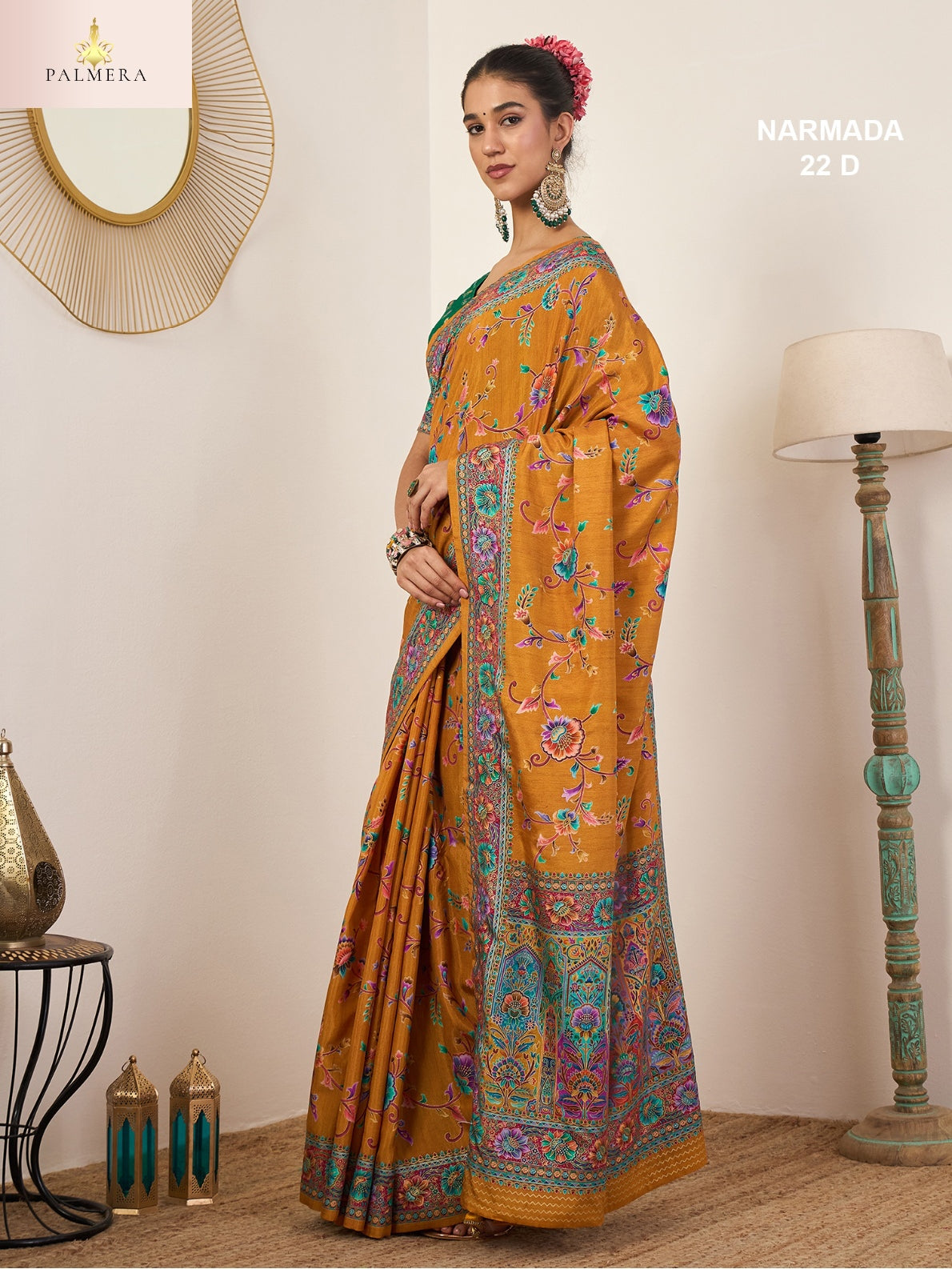 Palmera Saree Wholesaler and Palmera Saree Supplier | ALL-NARMADA-22
