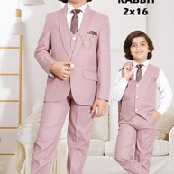 Wholesale Boys Coat Pant Set for Retail Stores | JDW-RABBIT-5X6X7