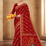 Pure Cotton Saree with Without Blouse for Premium Ethnic and Traditional Wear | TLS-PREETY SILK