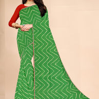 Chic Printed Saree with Blouse Piece for Sophisticated Ethnic Style  | JS-NIKITA
