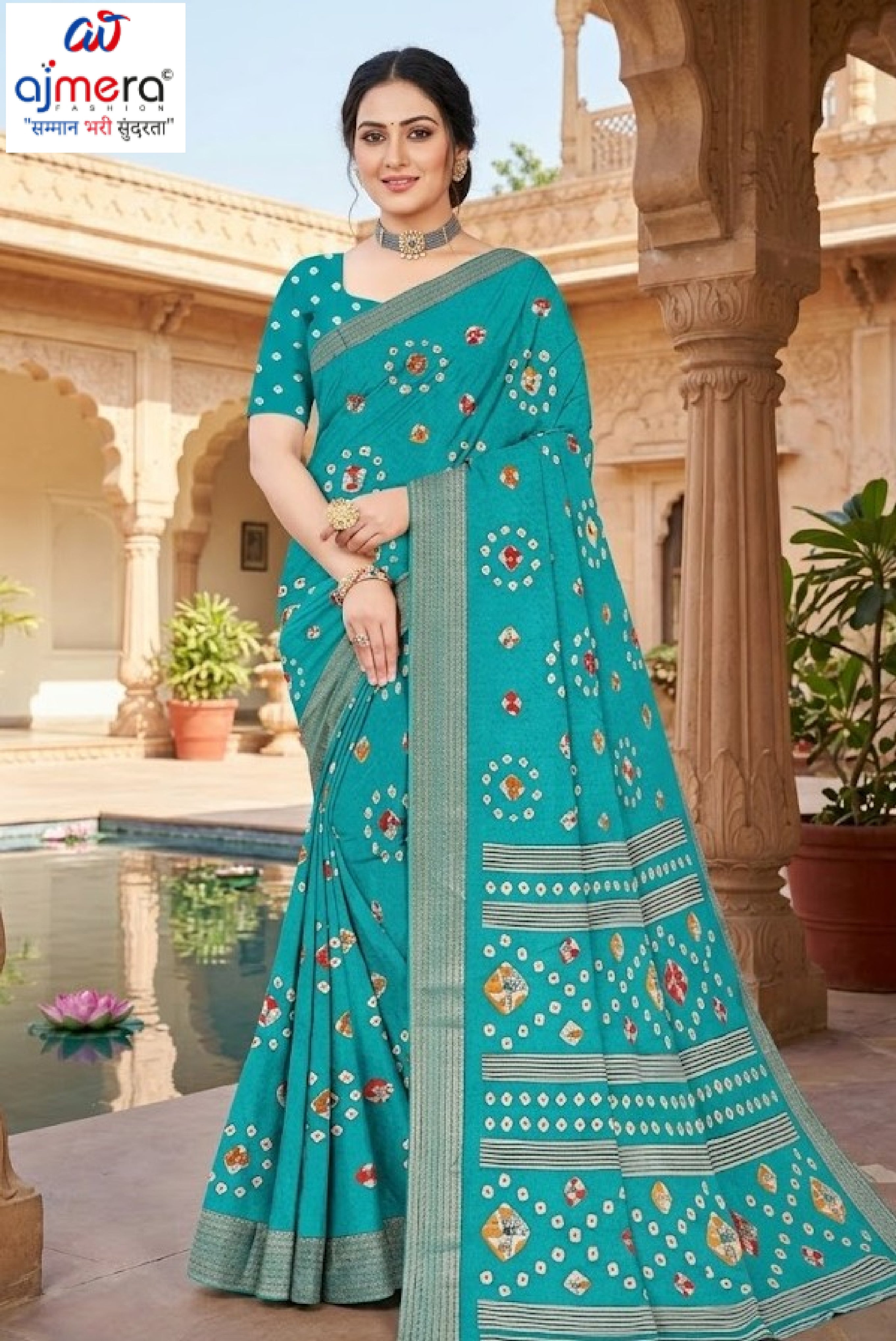 Trendy Printed Saree with Blouse Piece for Women’s Ethnic Wardrobe | GLC-KANCHI SILK