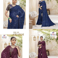 Designer Printed Saree with Blouse Piece for Special Occasions  | RDD-YUKTI VOL-55