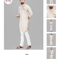 Premium Men's Kurta & Payjama for Wedding & Festive Wear | SNA-MKP11951
