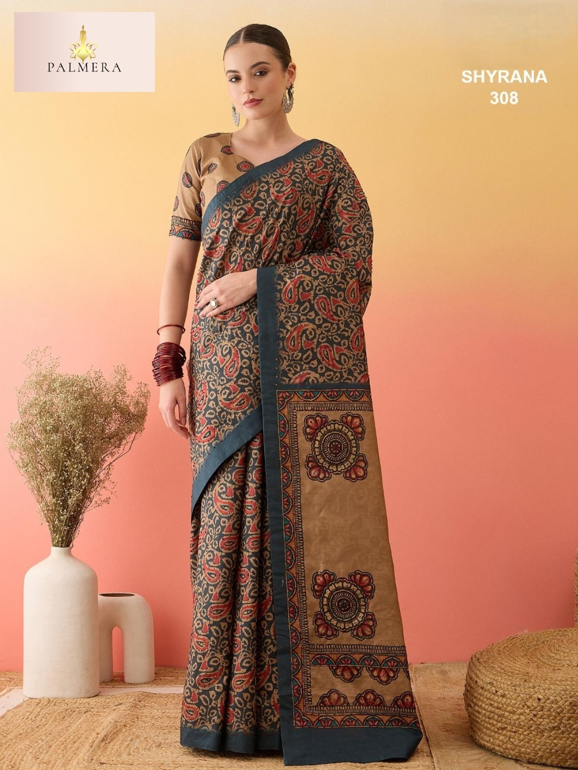 Palmera Saree Manufacturer and Palmera Saree Supplier | ALL-SHYRANA VOL-03
