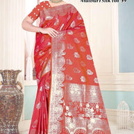 Stylish Jacquard Silk Saree with Blouse Piece for Festive Collection | TUL-MALBARI SILK VOL-59