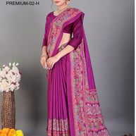 Dola Silk Premium Art Silk Saree with Blouse for Premium Ethnic Wear | ALL-DOLA SILK PREMIUM-02