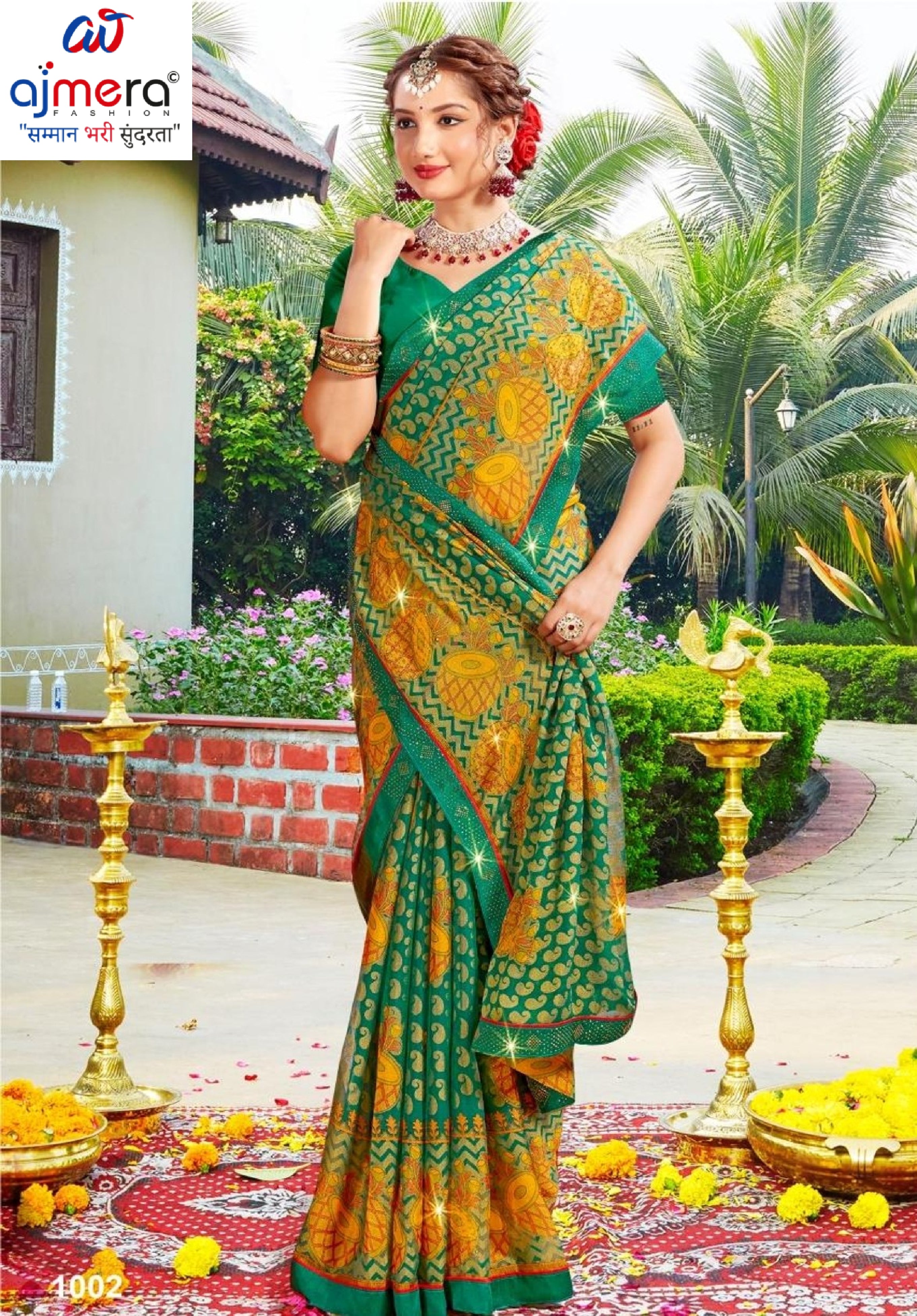 Trendy Printed Saree with Blouse Piece for Women’s Ethnic Wardrobe | PRM-BREZZA