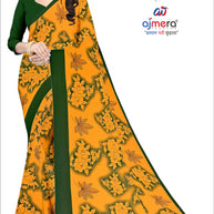 Exclusive Printed Saree with Blouse Piece for Elegant Ethnic Look | CAS-SHUBH LAGAN