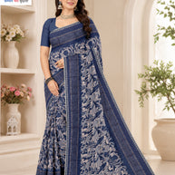 Beautiful Printed Saree with Blouse Piece for Cultural Celebrations | GPT-MEGHA-1