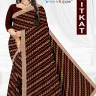 Dyed Matching Saree in Surat without Blouse for Premium Ethnic and Traditional Wear | JP-KITKAT