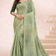 Graceful Printed Saree with Blouse Piece for Modern Ethnic Fashion | RDD-BHARGAVI