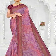 Classic Printed Saree with Blouse Piece for Timeless Traditional Style  | SNR-IMAGE