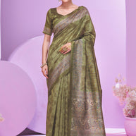 Chitrika Cotton Silk Saree with Blouse for Premium Ethnic and Designer Wear | ALL-CHITRIKA VOL-02