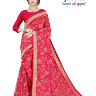 Exclusive Printed Saree with Blouse Piece for Elegant Ethnic Look | TD-KASHVI