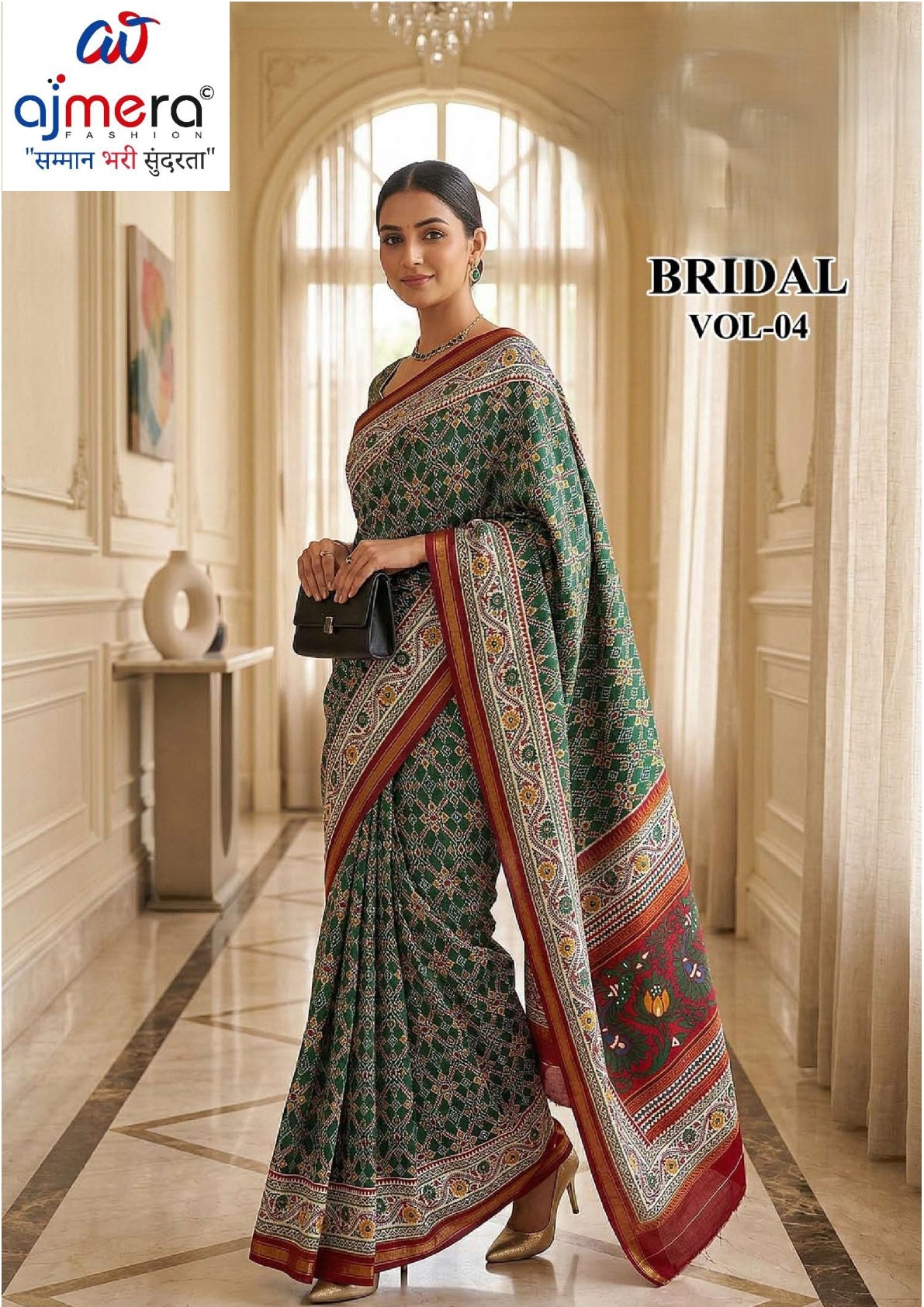 Graceful Printed Saree with Blouse Piece for Modern Ethnic Fashion | RMF-BRIDAL VOL-4