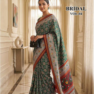 Graceful Printed Saree with Blouse Piece for Modern Ethnic Fashion | RMF-BRIDAL VOL-4