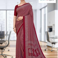Printed Print Loose Saree without Blouse for Premium Ethnic and Traditional Wear | SIP-MISS WORLD