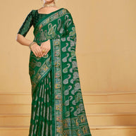 Chic Printed Saree with Blouse Piece for Sophisticated Ethnic Style  | RDD-VISHAKHA VOL-03