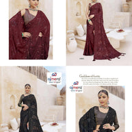 Classic Printed Saree with Blouse Piece for Timeless Traditional Style | RDD-YUKTI VOL-57