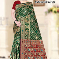 Comfort Rapier Silk Matching Saree With Blouse Piece | TUL-KALASH SILK VOL-03