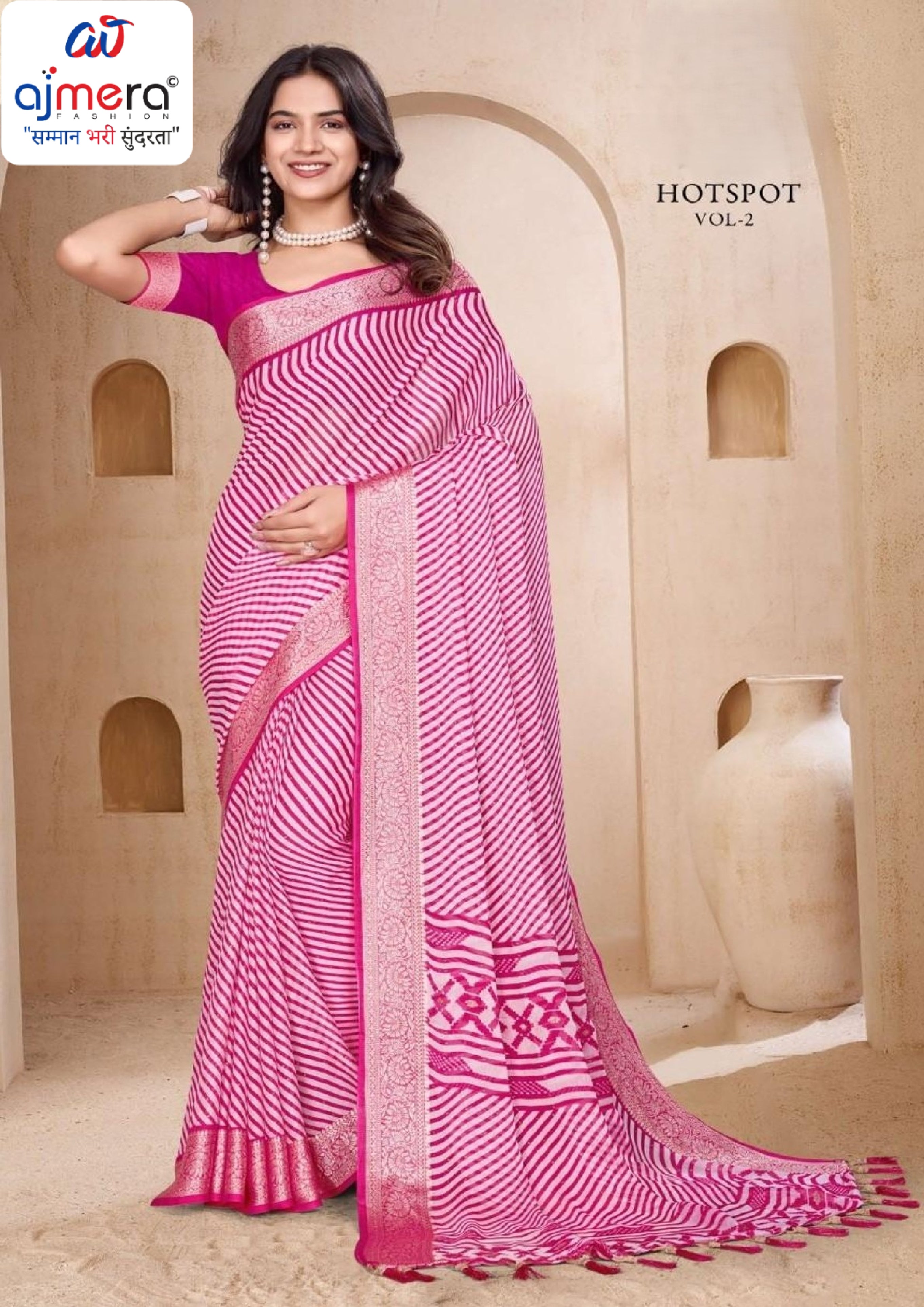 Trendy Printed Saree with Blouse Piece for Women’s Ethnic Wardrobe  | RMF-HOTSPOT VOL-2