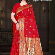 Exclusive Jacquard Silk Saree with Blouse Piece for Premium Cultural Wear | TUL-SAFARI COTTON VOL-02
