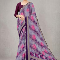 Trendy Printed Saree with Blouse Piece for Women’s Ethnic Wardrobe | CAS-PREM RATAN