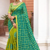Classic Printed Saree with Blouse Piece for Timeless Traditional Style  | SYF-OMISHA VOL-04