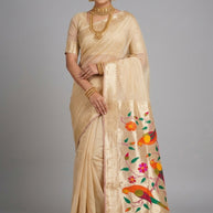 Celebration Rapier Silk Matching Saree With Blouse Piece | DKS-SAFALI