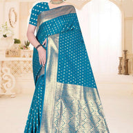 Fashionable Jacquard Silk Saree with Blouse Piece for Special Events | TUL-VEERA SILK VOL-01