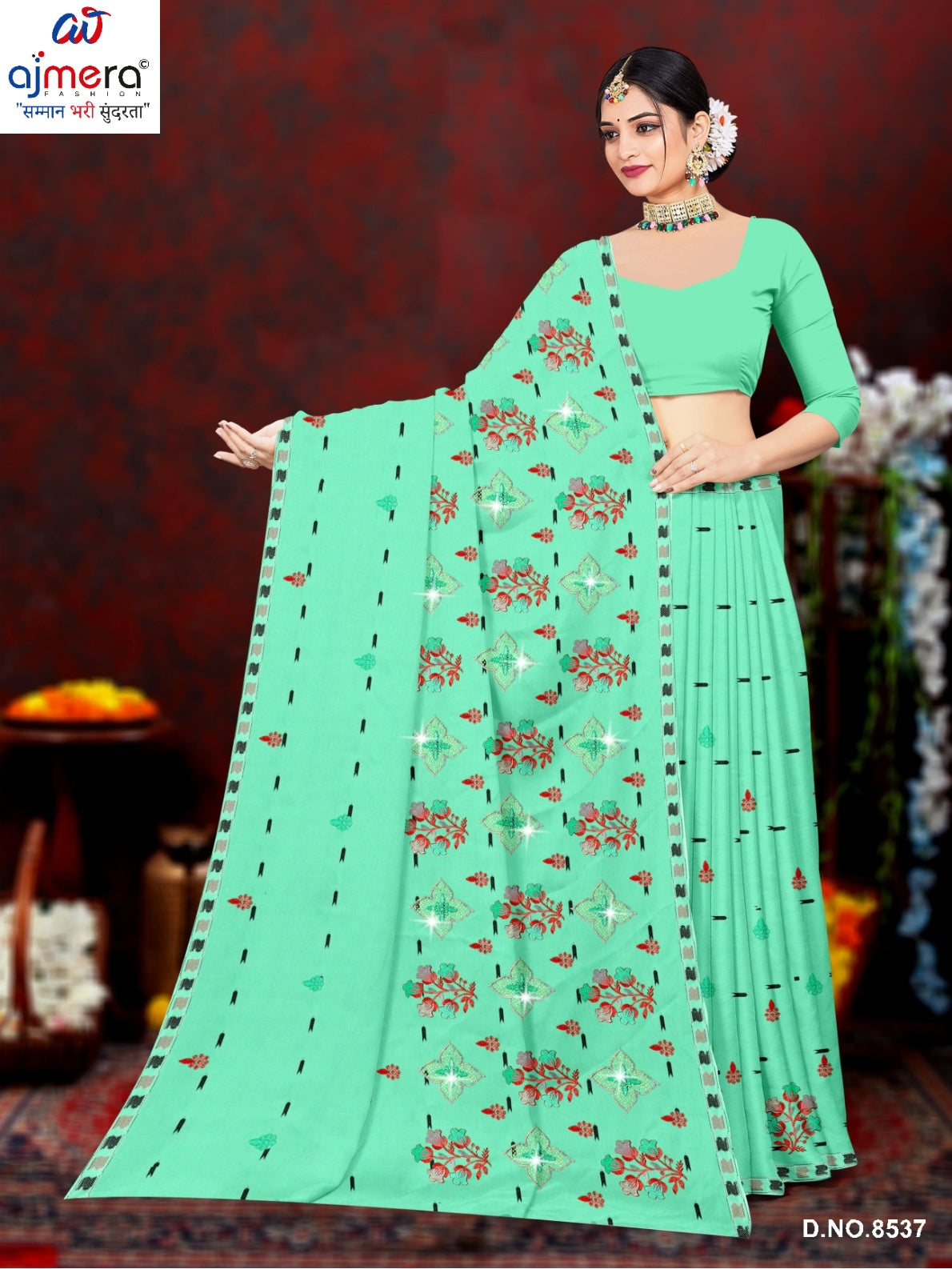 Daily Wear Cotton Saree with Without Blouse for Premium Ethnic and Traditional Wear | PJA-SANA