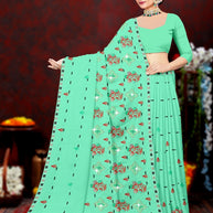 Daily Wear Cotton Saree with Without Blouse for Premium Ethnic and Traditional Wear | PJA-SANA