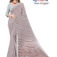 Vichitra Print Loose Saree without Blouse for Premium Ethnic and Traditional Wear | CAS-TATA SKY