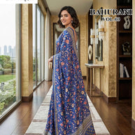 Fashionable Printed Saree with Blouse Piece for Festive Collection | RMF-BAHURANI VOL-3