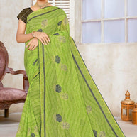 Graceful Printed Saree with Blouse Piece for Modern Ethnic Fashion  | SNR-LIBERTY