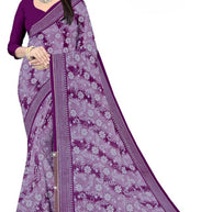 Zomato Print Loose Saree with Blouse for Premium Ethnic and Traditional Wear | CAS-GALAXY