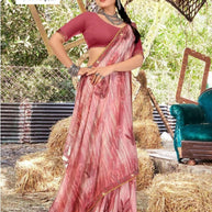 Stylish Printed Saree with Blouse Piece for Traditional Celebrations | PRM-MALDEEP