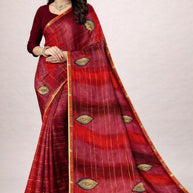 Trendy Printed Saree with Blouse Piece for Women’s Ethnic Wardrobe  | CAS-KHUSHBOO