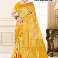 Exclusive Jacquard Silk Saree with Blouse Piece for Premium Cultural Wear | TUL-AMRIT VATIKA COTTON