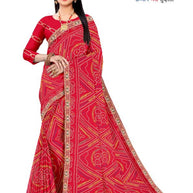 Georgette Print Loose Saree with Blouse for Premium Ethnic and Traditional Wear | TD-SUDHATI