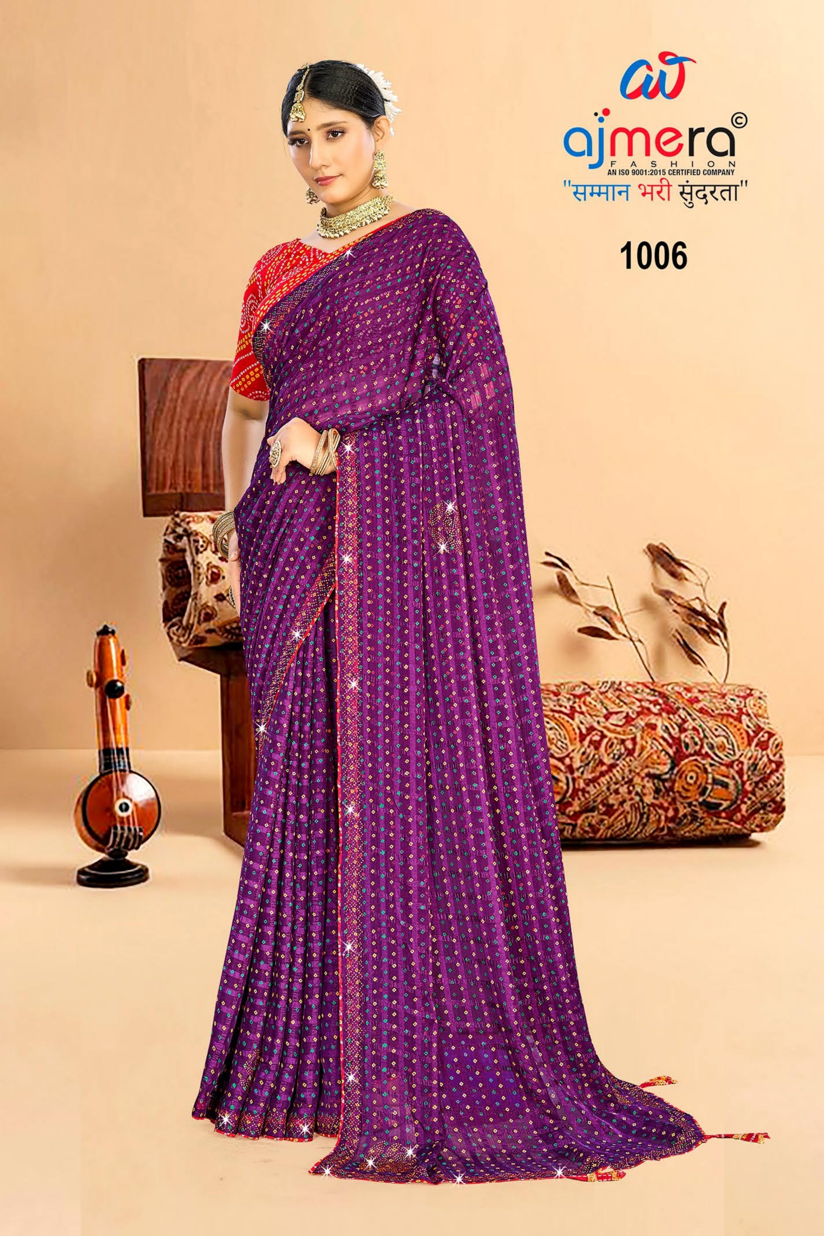 Designer Printed Saree with Blouse Piece for Special Occasions | SYF-RASAM VOL-01